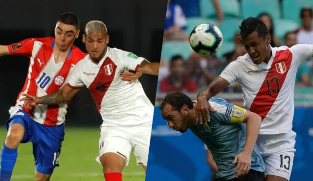 La selección peruana se enfrentará a Uruguay y Paraguay en las últimas fechas de las clasificatorias. Foto: composición GLR/ EFE/AFP