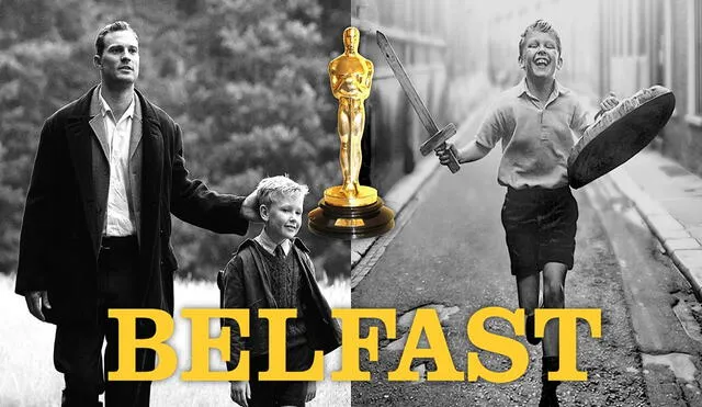 La película "Belfast" está protagonizada principalmente por Jude Hill, quien ganó un Critic Choice Award a mejor actor. Foto: composición LR/Universal
