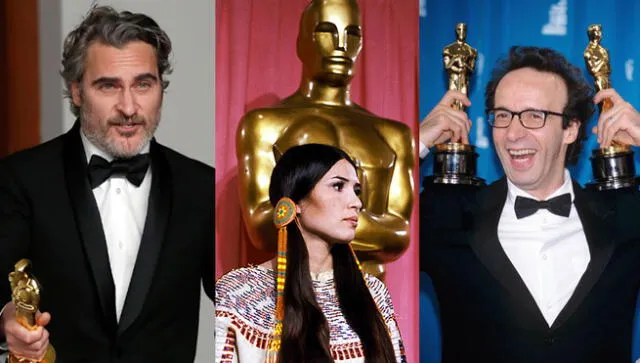 Conoce los siete discursos más memorables de la historia de los Premios Oscar. Foto: composición/Premios Oscar