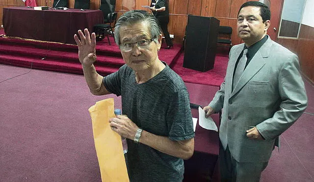 A la espera. Alberto Fujimori está a la expectativa de la publicación del fallo del TC para recuperar su libertad. Fiscalía busca que se le dicte prohibición para salir al extranjero. Foto: difusión