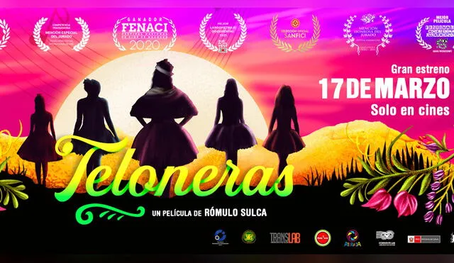 Suliana García, Kelly Castellanos, Yhadira Sulca, Frida Gutiérrez y ‘Shandu’ son las protagonistas de Teloneras.