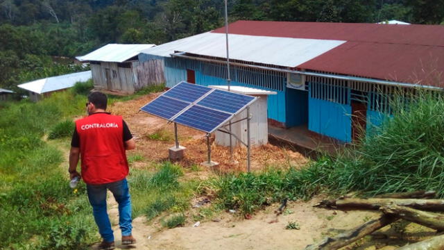 Colegios de San Martín carecen de servicios básicos y medidas de bioseguridad. Foto: Contraloría.