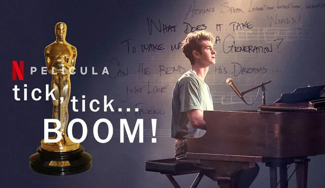 Gracias a "Tick, tick... Boom!", Andrew Garfield logró llevarse un Globo de oro, entre otros reconocimientos. Foto: composición LR/Netflix
