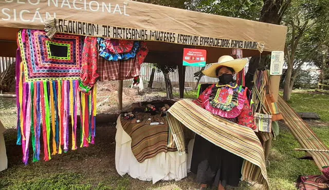 Los puestos están ubicados en la feria del Museo Nacional Sicán, por su 21° aniversario. Foto: URPI-GLR