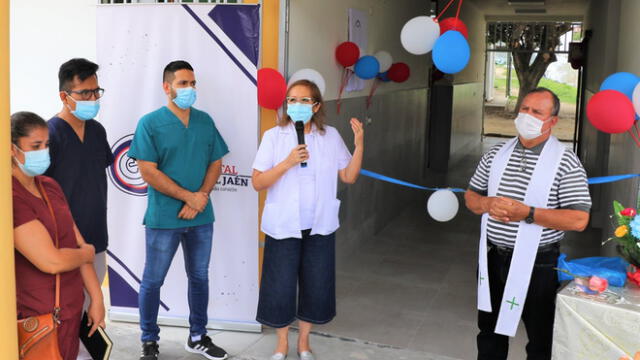 Inauguración del Área Emergencia Madre – Niño en Hospital General de Jaén. Foto: GRC.