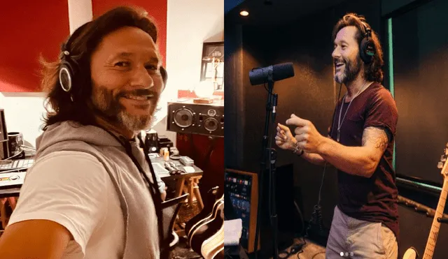 El cantante llevó terapia para volver a tener su voz, después de su divorcio. Foto: Diego Torres/Instagram