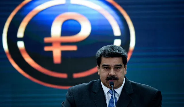 Nicolás Maduro ha sido el principal impulsor del petro. Foto: AFP