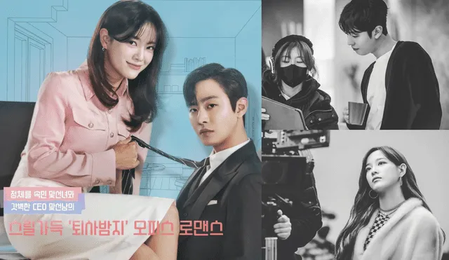 Ahn Hyo Seop y Kim Se Jeong son el CEO Kang y Shin Ha Ri en "A business proposal", k-drama que culminó sus grabaciones en previo a la emisión del episodio 7. Foto: composición La República/SBS/Instagram @mastershock