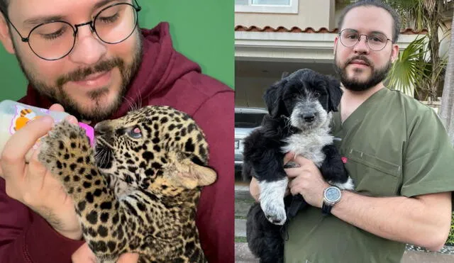 El famoso veterinario tiene más de cuatro millones de seguidores en su cuenta de TikTok. Foto: captura de TikTok