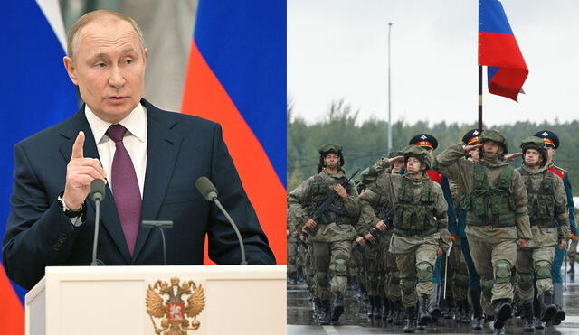 Rusia tiene uno de los mayores ejércitos del mundo, lo cual permite que pueda invadir otros territorios. Foto: composición LR / AFP