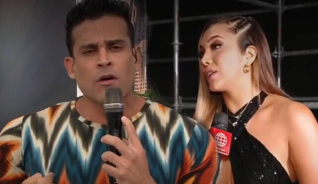 Christian Domínguez e Isabel Acevedo terminaron a mediados de octubre del 2019. Foto: captura de América TV