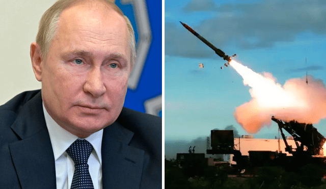 Vladimir Putin describió al Kinzhal, diseñado para ser lanzado desde un avión de combate MiG, como “un arma ideal”. Foto: Kremlin