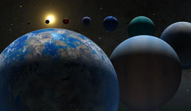 Se han encontrado exoplanetas de diversos tipos en nuestra galaxia. Imagen referencial: NASA.