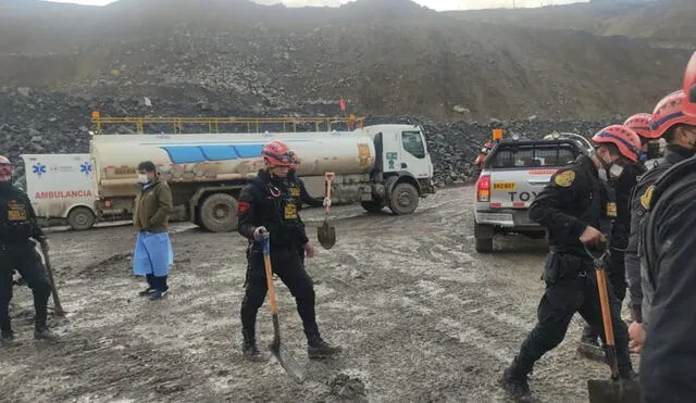El hecho ocurrió en la Unidad Minera Colquijirca, distrito de Tinyahuarcode, en la región de Pasco. Foto: Andina