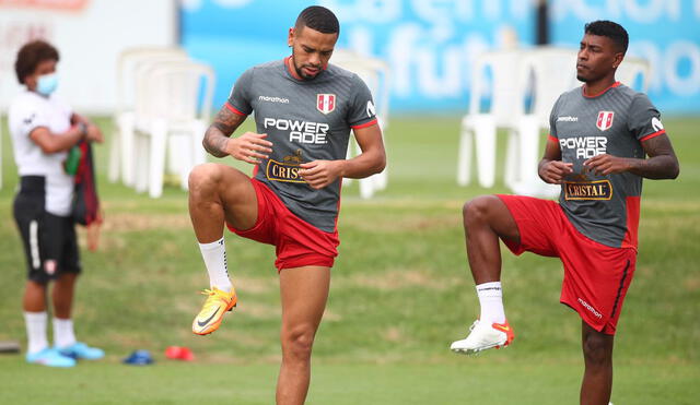 Selección peruana: Miguel Araujo se unió a los entrenamientos de la Videna este lunes 21. Foto: FPF