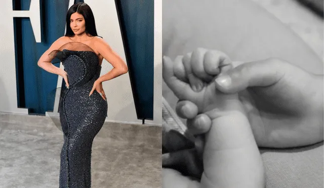 Kylie Jenner cambia el nombre de su hijo, quien fue presentado en redes como Wolf. Foto: Composición Page Six/ Kylie Jenner Instagram
