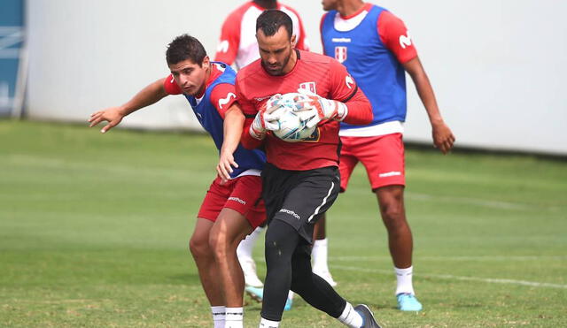 José Carvallo quedó desconvocado y no estará presente en los partidos ante Uruguay y Paraguay. Foto: selección peruana