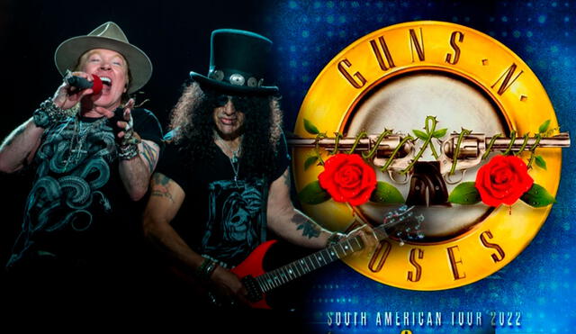 Guns N’ Roses por fin en Lima. Foto: composición/LR/captura/Instagram