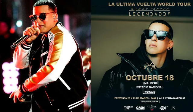 Daddy Yankee anunció su retiro de la música y su último show luego de 32 años de trayectoria. Foto: EFE