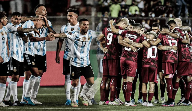 Argentina vs. Venezuela chocarán este viernes 25 de marzo. Foto: composición LR/Jazmín Ceras/Twitter