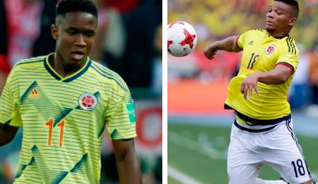 Frank Fabra y Luis Sinisterra se sumaron a la delegación colombiana para disputar la última fecha doble de eliminatorias. Foto: AFP/composición