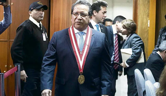 Fiscal supremo. Pablo Sánchez será el fiscal de la Nación. Foto: difusión