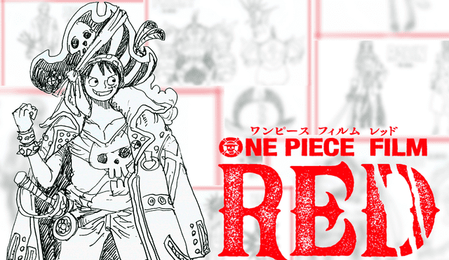 Conoce más detalles acerca de lo que será la nueva película "One Piece Film Red". Foto: OP_FilmRed/Composición