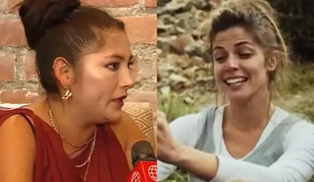 Magaly Solier responde a los detractores de su colega Stephanie Cayo. Foto: composición/ captura de América TV/ captura de Netflix