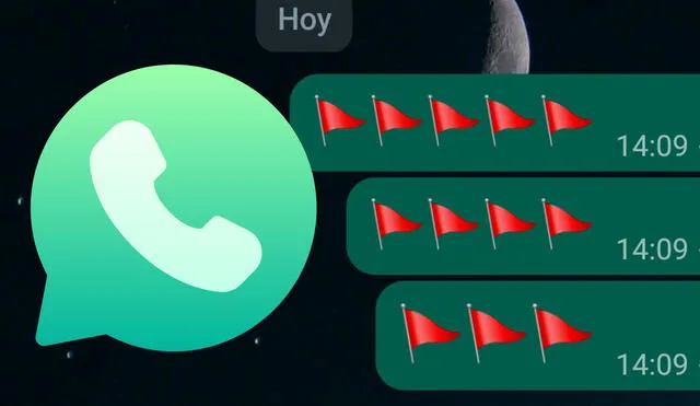 Este emoji de WhatsApp está disponible en Android e iOS. Foto: composición LR