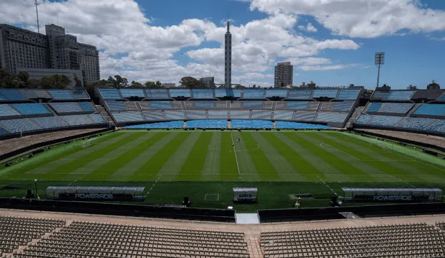 El estadio Centenario es uno de los principales recintos deportivos de Uruguay. Foto: AFP