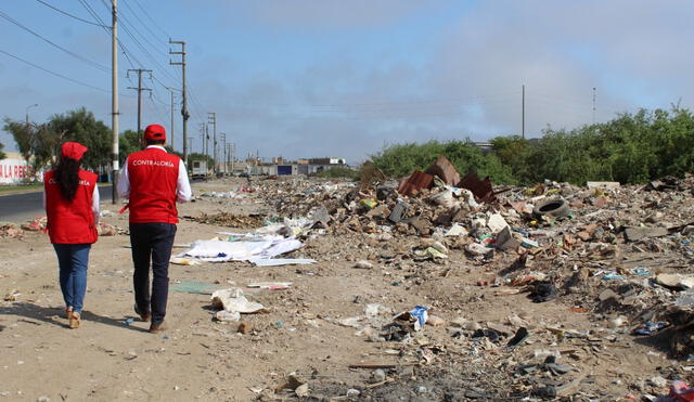 Ministerio del Ambiente tiene registrado que en La Libertad se generan al año más de 442.000 toneladas de residuos. Foto: Contraloría