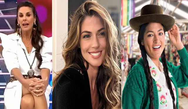 Rebeca Escribens destacó el gran aporte de estas dos actrices peruanas a nivel internacional. Foto: composición captura de América TV/Stephanie Cayo/Magaly Solier/Facebook