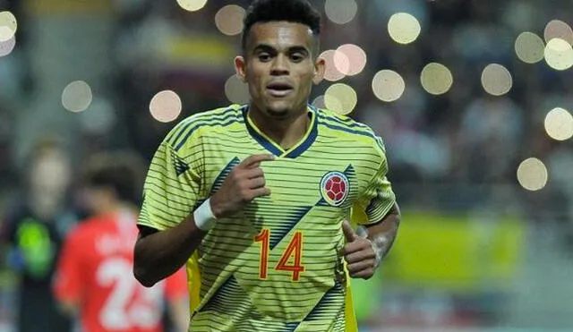 Luis Díaz se convirtió en el primer colombiano que juega en el Liverpool. Foto: Selección colombiana