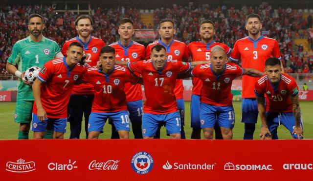 Chile suma 19 puntos en las Eliminatorias Qatar 2022. Foto: EFE