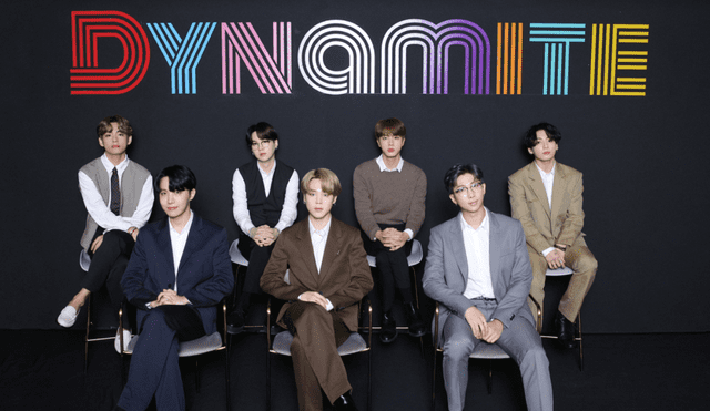 BTS incrementó su popularidad tras el lanzamiento de su sencillo en inglés "Dynamite" en el 2020. Foto: BIGHIT