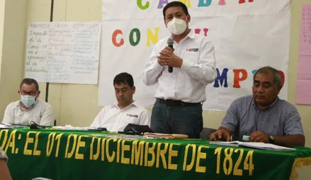 El viceministro Rómulo Antúnez encabezó la actividad en Pacora. Foto: Midagri.
