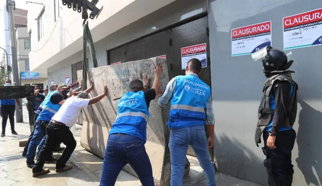 El inmueble estaba ubicado en la cuadra 4 del jirón Lucanas. Foto: MML