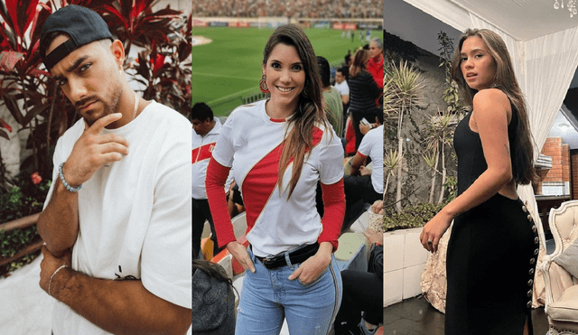 Influencers se pronuncian sobre la pérdida injusta de Perú ante Uruguay. Foto: Austin Palao/Alexandra Hörler/Gianella Marquina/Instagram