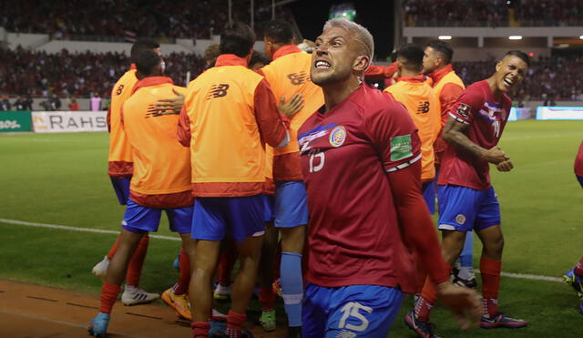 Costa Rica sumó tres puntos y se posiciona cuarto con 19 puntos. Foto: Costa Rica