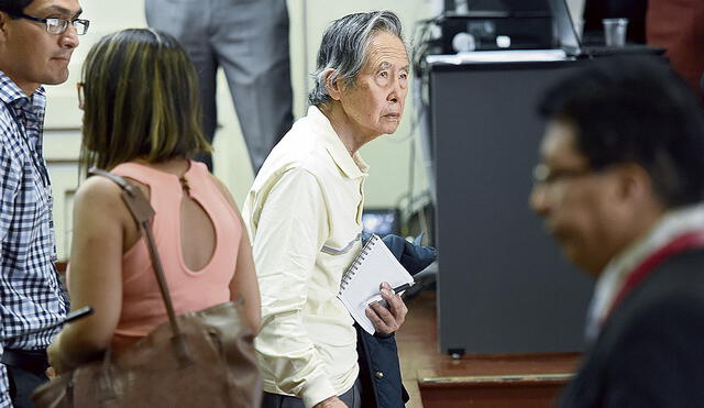 Sin arraigo. Alberto Fujimori se allanó al pedido de restricciones que hizo el fiscal ante un peligro de fuga y de evitar ser procesado en el caso Pativilca. Foto: difusión