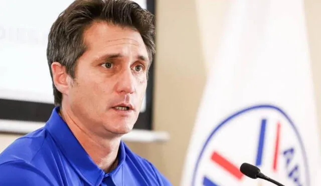 Guillermo Barros Schelotto firmó por la Albirroja en la recta final de las eliminatorias. Foto: prensa Paraguay