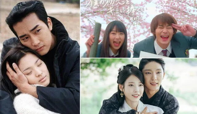 Conoce cuáles son las recomendaciones de K-dramas y doramas que te harán llorar. Foto: KBS 2TV / SBS / TV Asahi
