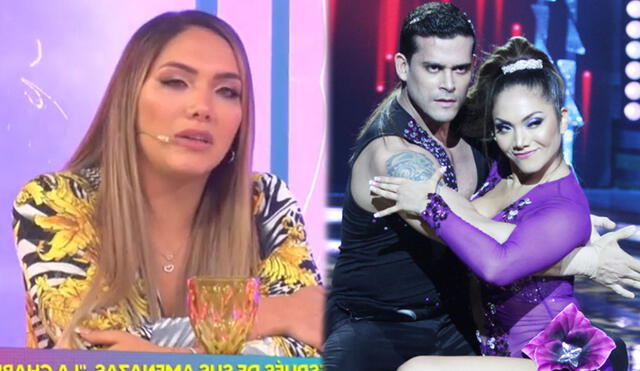 Isabel Acevedo y Christian Domínguez terminaron en 2019. Foto: captura Willax TV / GLR