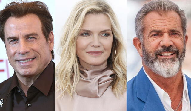 John Travolta, Michelle Pfeiffer y Mel Gibson rechazaron conocidos papeles protagónicos que les habrían hecho acreedores de un Oscar como mejor actor/actriz en su carrera. Foto: composición La República