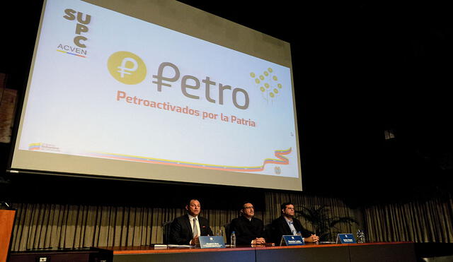 El petro es la gran apuesta del Gobierno venezolano desde hace unos años, en medio de la crisis económica que padece. Foto: AFP