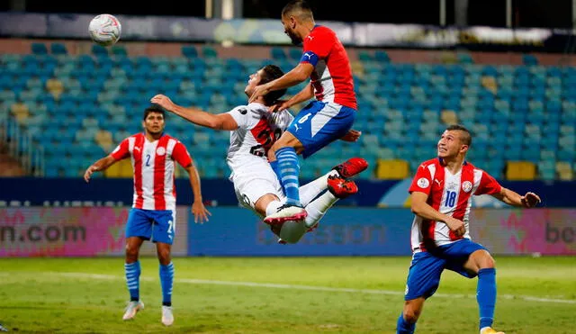Perú se mantiene invicto en sus últimos partidos frente a Paraguay por todas las competencias. Foto: EFE