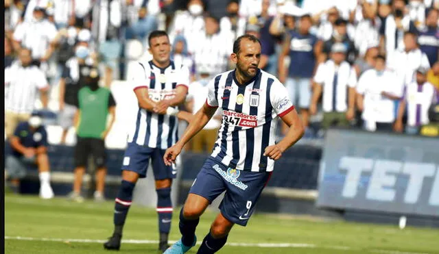 Hernán Barcos disputará su primera Copa Libertadores con Alianza Lima. Foto: Luis Jiménez