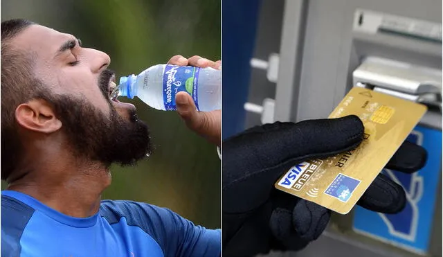 Estas diminutas partículas entran a nuestro organismo a partir de los alimentos o el consumo de bebidas, pero también por los residuos de los envases. Foto: composición LR / AFP