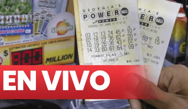 Resultados de la Lotería Powerball, números ganadores del sorteo de este sábado 26 de marzo. Foto: composición LR