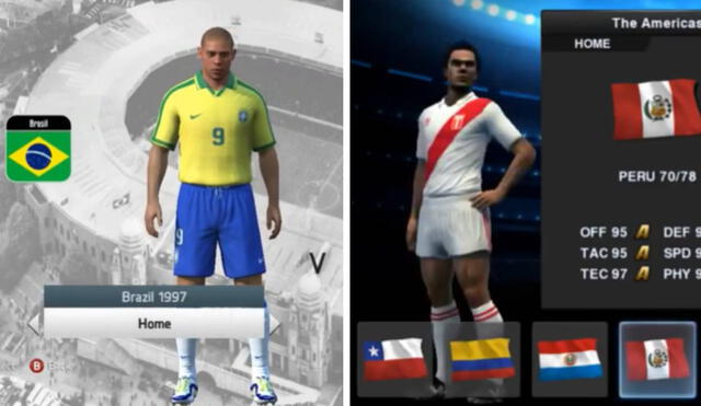 Si lo tuyo es recordar "Una estate italiana" de Italia 90, "La copa de la vida" de Ricky Martin o hasta el "Waka Waka" de Shakira en Sudáfrica 2010, entonces, estos videojuegos son para ti. Foto: Composición LR